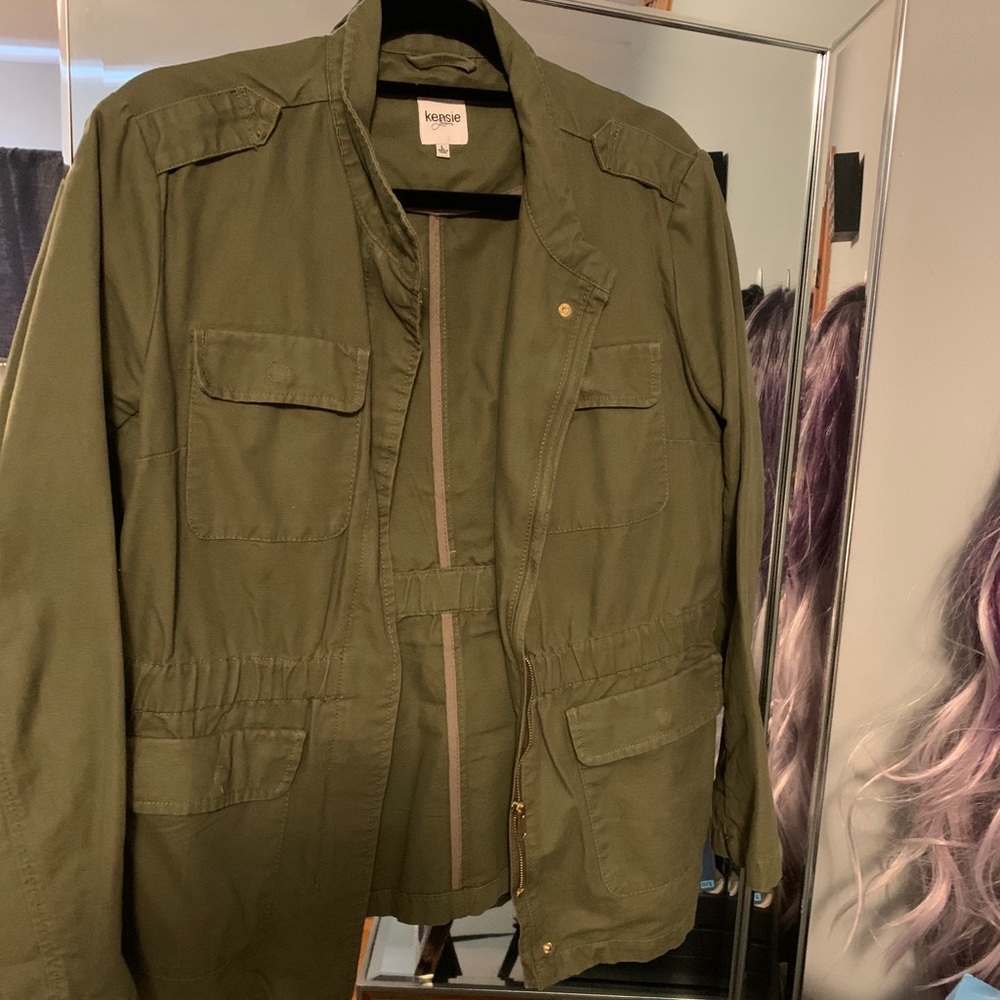 Kensie utility cinched jacket